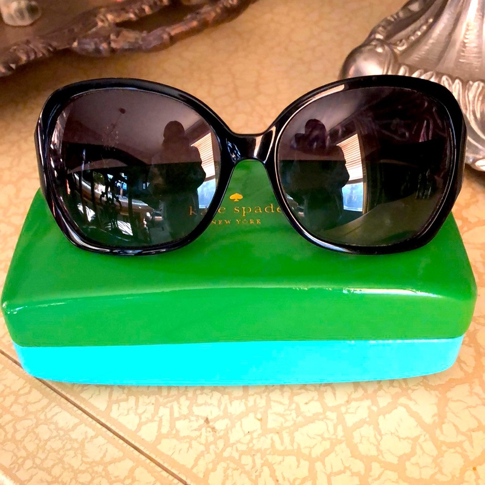 Kate Spade black frame sunglasses